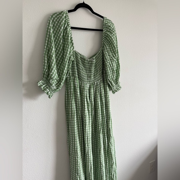 NWT Faithfull Lilou Smocked Maxi Dress - Picture 7 of 9